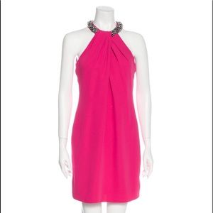 Carmen Marc Valvo - Hot Pink Dress - Size 2